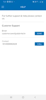 Justdental android App screenshot 0